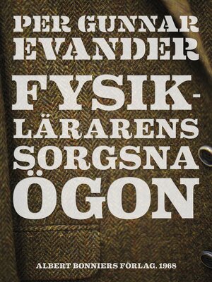 cover image of Fysiklärarens sorgsna ögon